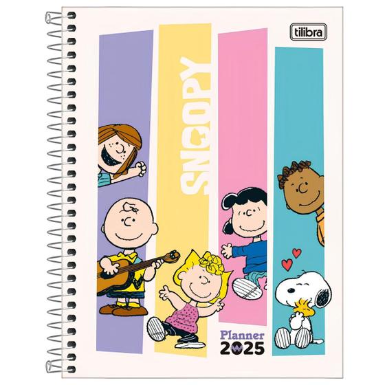 Imagem de Agenda Planner Espiral Tilibra Snoop 177x240mm - Sortida