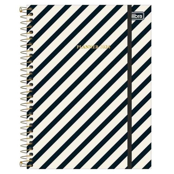 Imagem de Agenda Planner Espiral West Village 2024 M7 - Tilibra