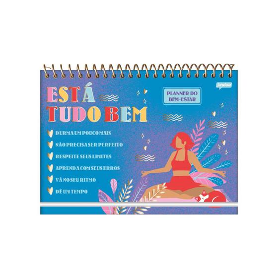 Imagem de Agenda Planner Fitness Deboas Lilás Jandaia 104 Folhas