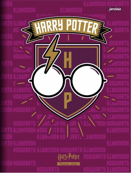 Imagem de Agenda Planner Grampeado Harry Potter 2022 - Jandaia