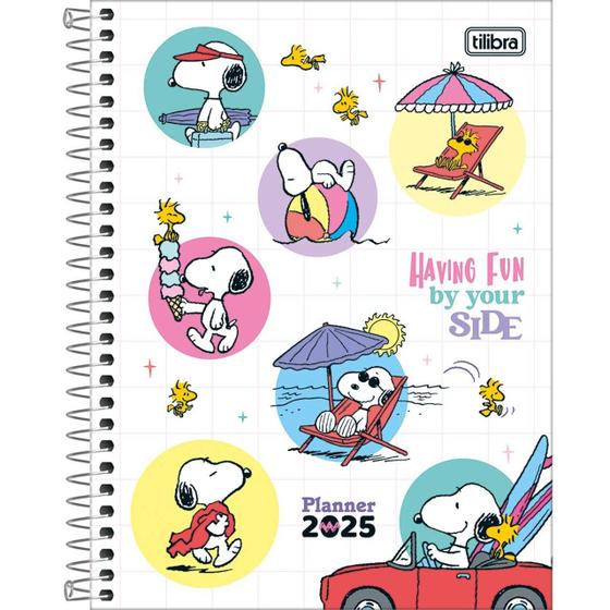 Imagem de Agenda Planner Snoopy 2025 Tilibra