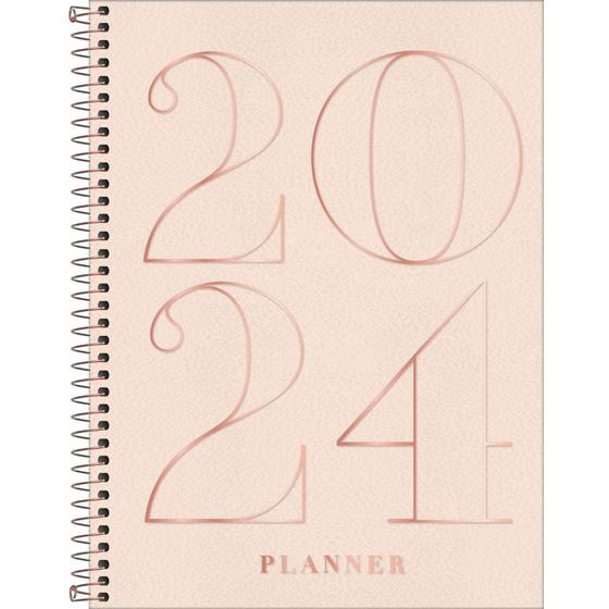 Imagem de Agenda Planner Vanilla 2024 - Tilibra