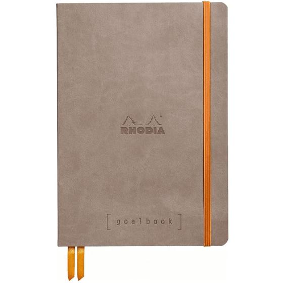 Imagem de Agenda Rhodia Goalbook Taupe 120 folhas