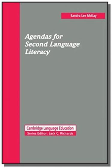 Imagem de Agendas for second language literacy - CAMBRIDGE UNIVERSITY