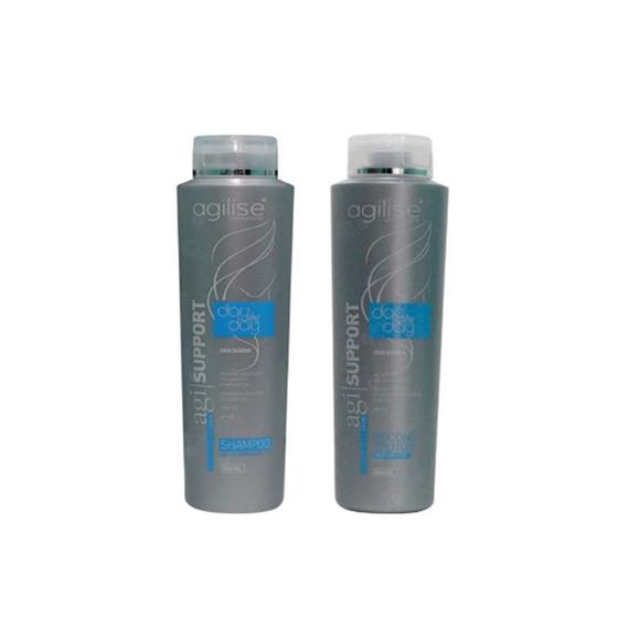 Imagem de Agilise  Kit Shampoo e Reconstrutor Day by Day (2x500ml)