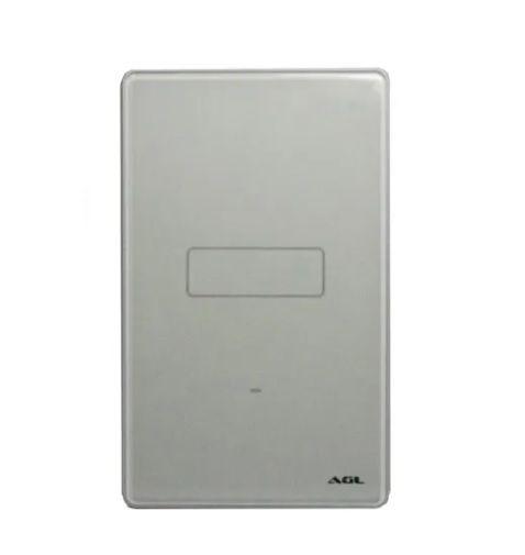 Imagem de Agl interruptor inteligente touch wifi 1 tecla cinza