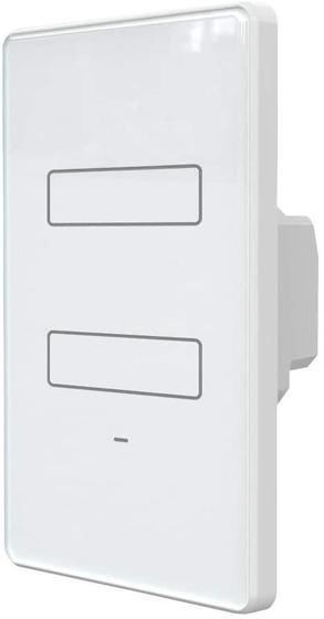 Imagem de Agl interruptor inteligente touch wifi 2 teclas branco