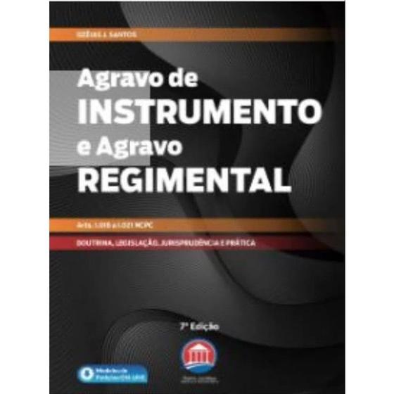 Imagem de Agravo De Instrumento E Agravo Regimental (7ª Ed 2022) Rumo - RUMO JURIDICO