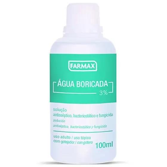 Imagem de Água Boricada Solução 3% Farmax 100ml