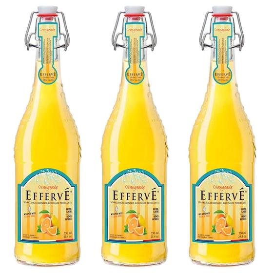Imagem de Água Com Gás Aromatizada Effervé Tangerina 750Ml (3 Und)