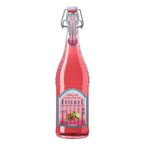 Imagem de Água com Gás Aromatizada Sabor Cranberry Lime Effervé 750ml