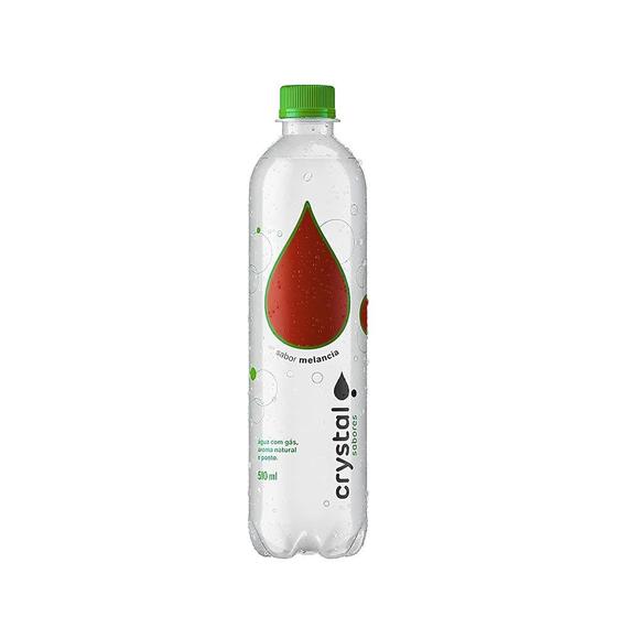 Imagem de Água com Gás Saborizada Melancia Crystal - 510ml