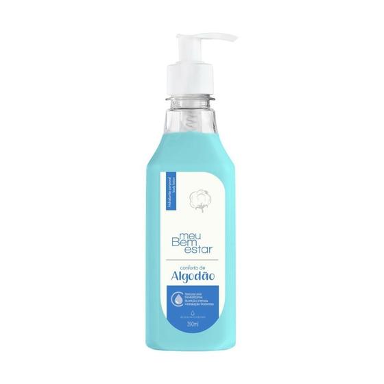 Imagem de Agua de cheiro body lotion meu bem estar conforto de algodão - 390ml