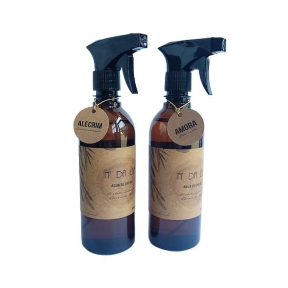 Imagem de Água de Cheiro N da Lua 500ml Vários Aromas - Hadu Esotéricos e Religiosos