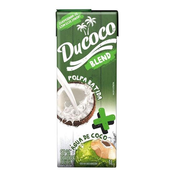 Imagem de Água de Coco Ducoco Blend Tetra Pak 1 Litro - Embalagem com 12 Unidades