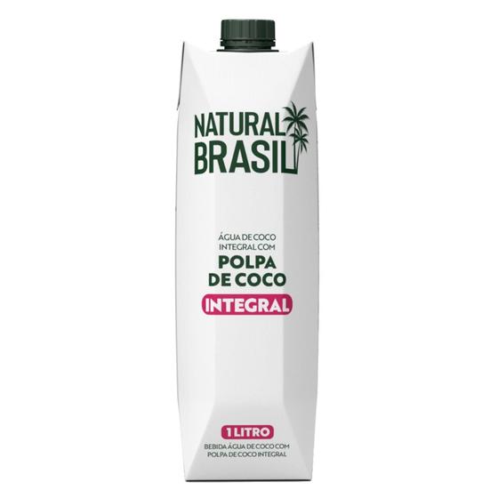 Imagem de Água De Coco Integral Com Polpa Natural Brasil 1L