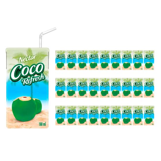 Imagem de Água de Coco Néctar Coco Refresh 180ml 27 Unidades