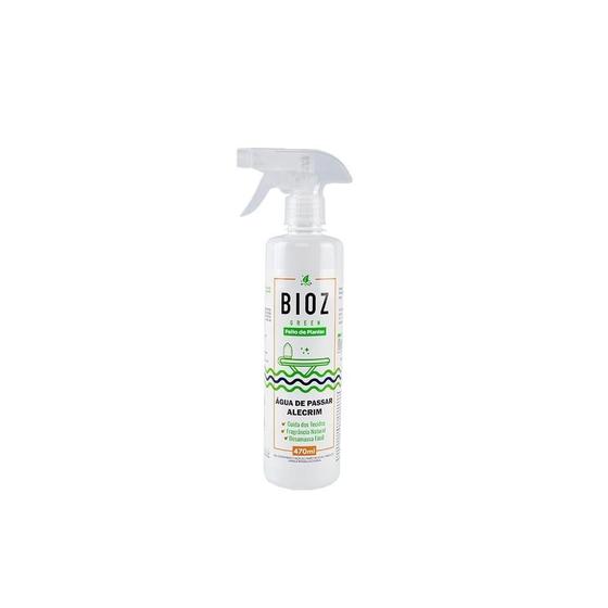 Imagem de Água De Passar Roupa Biodegradável Alecrim Bioz Green 470Ml