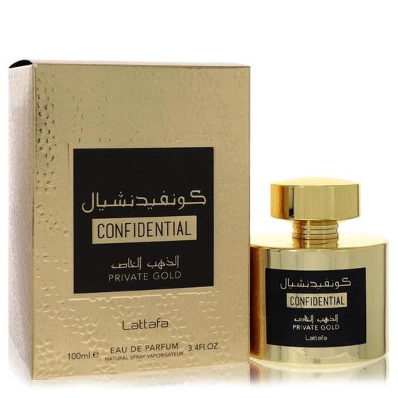 Imagem de Água de Perfume Lattafa Confidential Private Gold - Spray