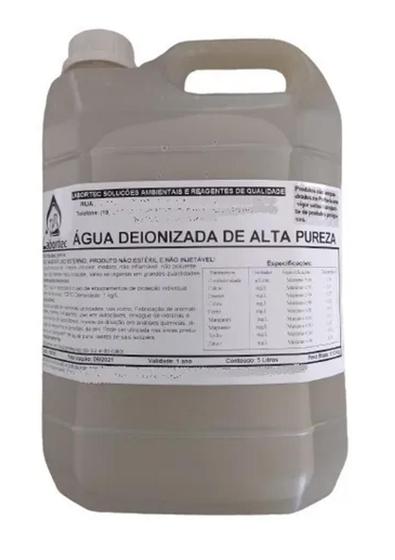 Imagem de Água Deionizada, Desmineralizada Ultra Pura Para Radiador 10 Litros