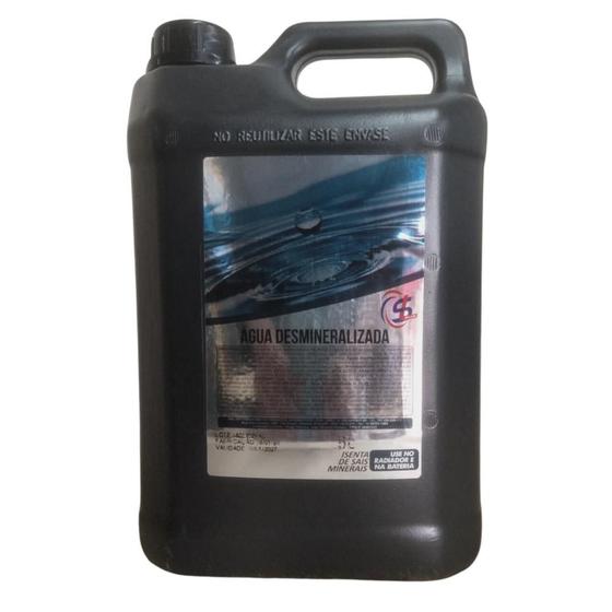 Imagem de Agua desmineralizada sl plus galao 5 litros veiculo carro caminhao motor sistema de arrefecimento e bateria