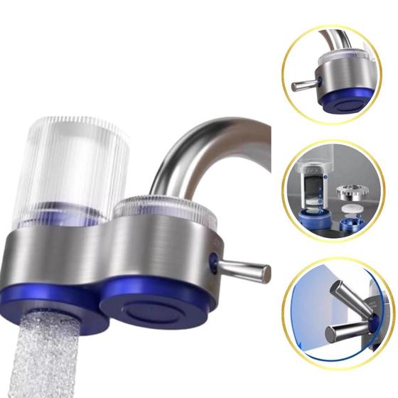 Imagem de Água filtrada de forma simples com o Purificador ZSW-060!