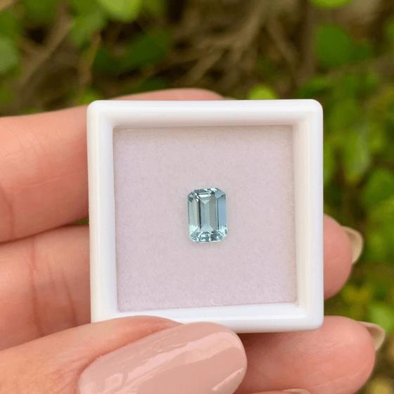 Imagem de Água Marinha Azul Baguete 0,92ct