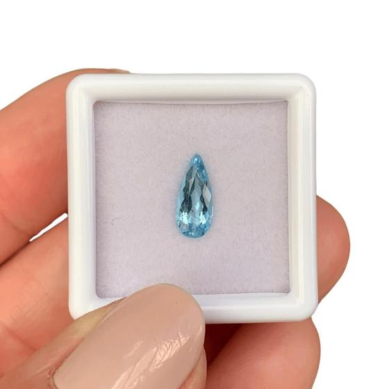 Imagem de Água Marinha Azul Gota 0,74ct