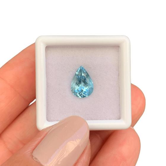 Imagem de Água Marinha Azul Gota 1,65ct