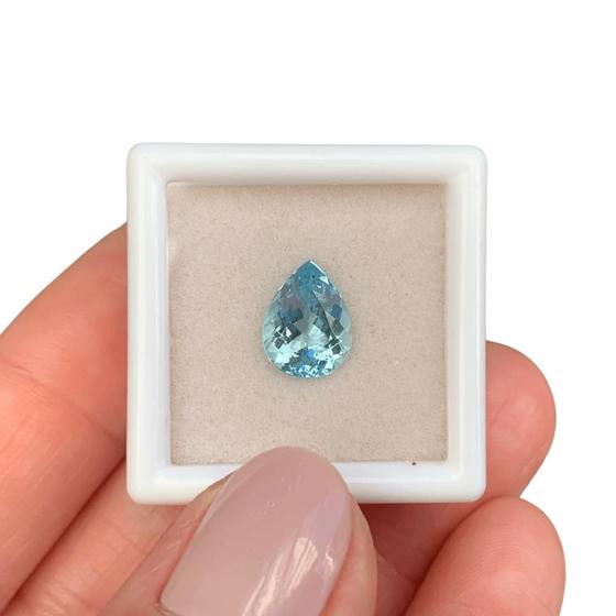 Imagem de Água Marinha Azul Gota 1,83ct (2)