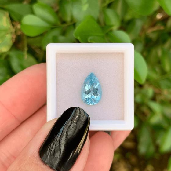 Imagem de Água Marinha Azul Gota 2,03ct