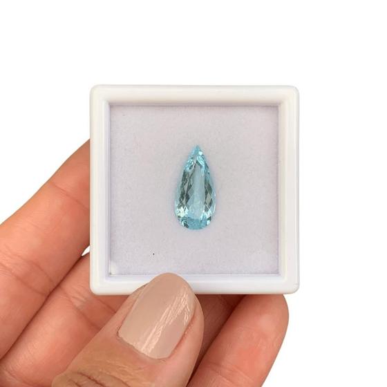 Imagem de Água Marinha Azul Gota 3,54ct (1)