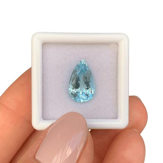 Imagem de Água Marinha Azul Gota 3,79ct