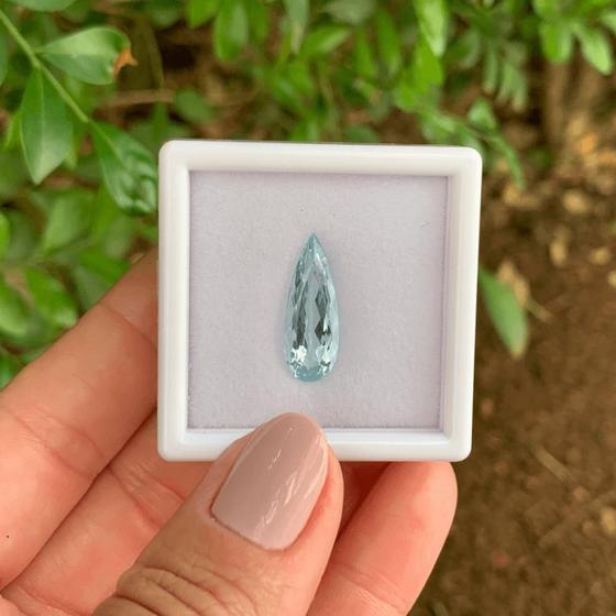 Imagem de Água Marinha Azul Lágrima 4,33ct