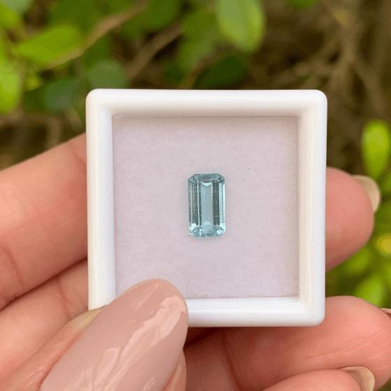 Imagem de Água Marinha Baguete Azul 0,90ct