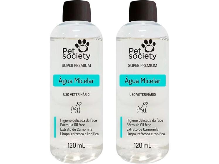 Imagem de Água Micelar 120ml - PetSociety - 2 Unidades