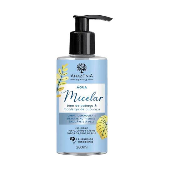 Imagem de Água Micelar 200ml Skincare Amazônia New Face Vegano