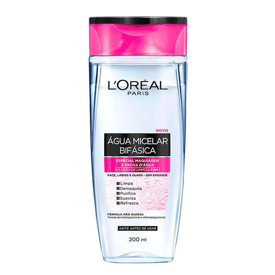 Imagem de Água Micelar Bifásica L'Oréal Paris Solução de Limpeza 5 em 1