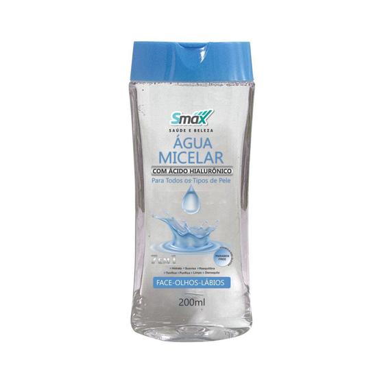 Imagem de Agua Micelar C/ Acido Hialuronico 200 Ml - Smax