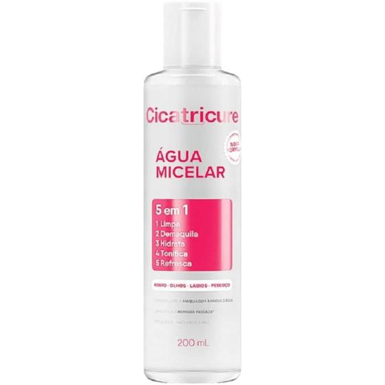 Imagem de Água Micelar Cicatricure Limpeza Facial 200ml