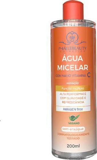 Imagem de Água micelar com nano vitamina c phállebeauty 200ml