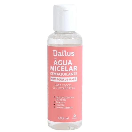 Imagem de Água Micelar Demaquilante Dailus Água De Maça 120ml