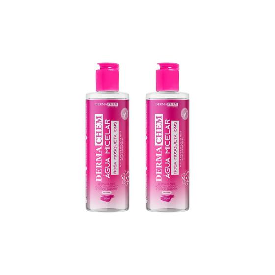 Imagem de Agua Micelar Dermachem 250 ml Rosa Mosqueta-Kit C/2un