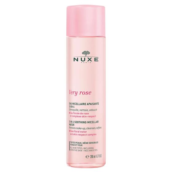 Imagem de Água Micelar Nuxe Very Rose 3 em 1 hidratante 200 mL