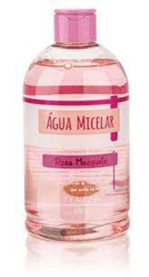 Imagem de Agua micelar rosa mosqueta fenzza make up 500 ml
