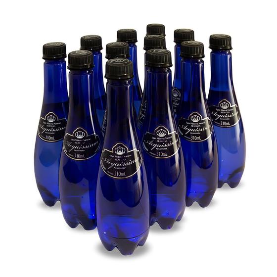 Água Mineral Acquissima Sem Gás 310ML Garrafa Azul - Pack 12 Unidades ...