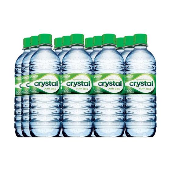 Imagem de Água Mineral com gás 500ml com 12 unidades - Crystal