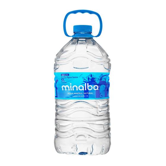 Imagem de Água mineral minalba sem gás 5l