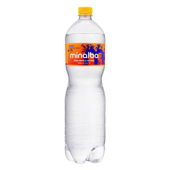 Imagem de Água Mineral Natural Com Gás MINALBA 1,5l