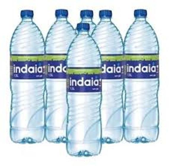 Água mineral natural sem gás indaiá garrafa 1,5l - INDAIA Menor preço em Água mineral natural sem gás indaiá garrafa 1,5l - INDAIA